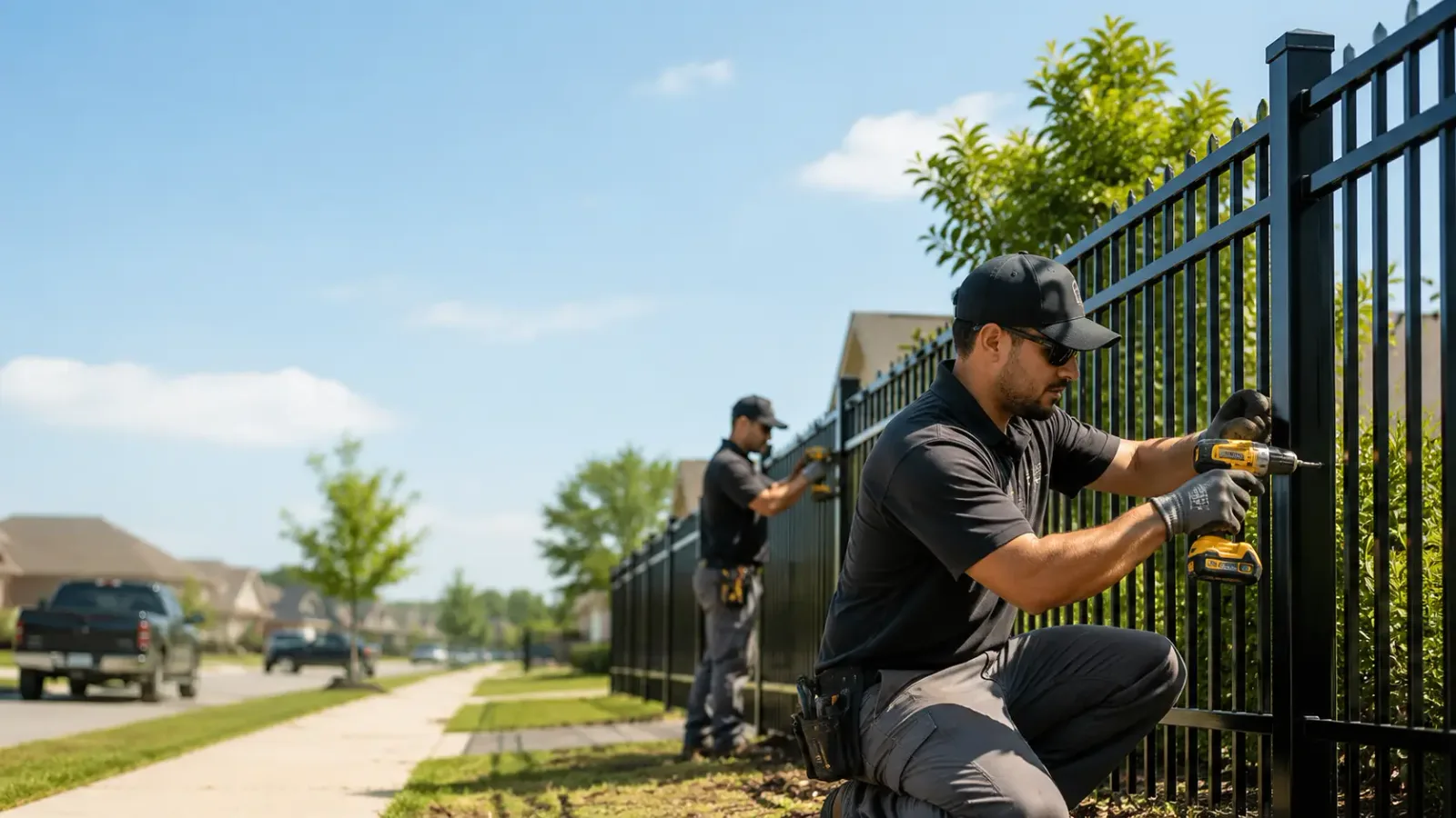 Metal Fence Installation in Ozark, AL